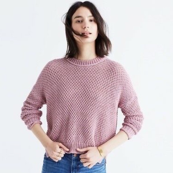 Madewell Sweaters - Madewell French quarter pullover in pink